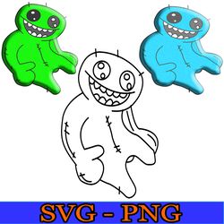 Baby Garten Of banban SVG, Garten SVG PNG  Cut files for Cricut