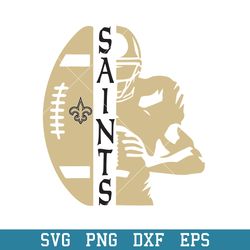 New Orleans Saints  Player Footabll Svg, New Orleans Saints  Svg, Sport Svg, Png Dxf Eps Digital Filr