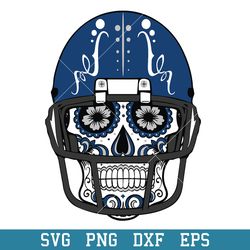 Skull Helmet Patterns Indianapolis Colts Svg, Indianapolis Colts Svg, NFL Svg, Png Dxf Eps Digital File