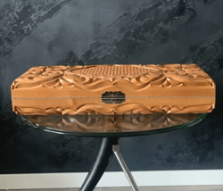 Hand-carved backgammon