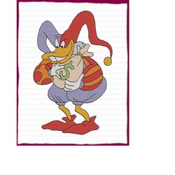 Darkwing Duck Fill Embroidery Design 17 - Instant Download