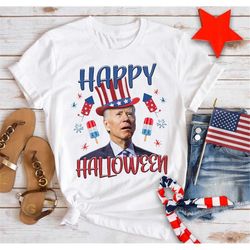 Funny Biden Fourth Of July Shirt, Funny 4th Of July Shirt, Biden Halloween Shirt, Anti Biden Tee, Republican Gift Shirt