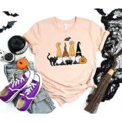 Halloween Gnomes Shirt, Cute Gnomes Shirt, Gnome Shirt, Halloween Shirt, Happy Halloween Shirt, Trick or Treat Shirt, Ha