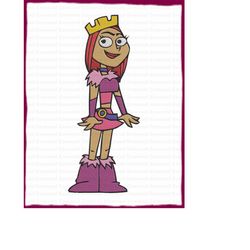 Candy Barbarian Dave The Barbarian Fill Embroidery Design - Instant Download