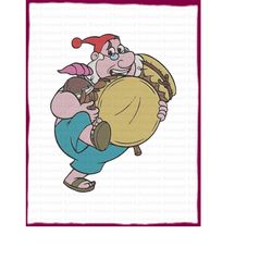 Mr Smee Jake And The Never Land Pirates Fill Embroidery Design 8 - Instant Download