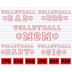 volleyball svg | volleyball bundle svg | sport svg | volleyball cut file | volleyball mom svg | volleyball family svg |