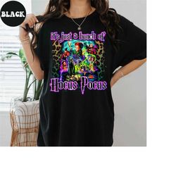 Hocus Pocus Halloween Shirt, Halloween Sanderson Sisters Shirt, Halloween Party Shirt, Disney Halloween Shirt, Halloween