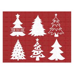 Christmas Tree Svg Bundle, Christmas Svg, Christmas Tree Svg, Christmas Clipart, Christmas Png, Christmas Digital, Cricu