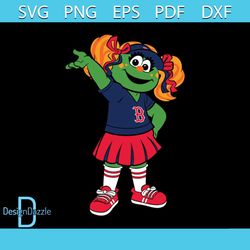 Learn fun facts and the story behind Tessie the Green Monster svg, Boston Red Sox Png Digital Download