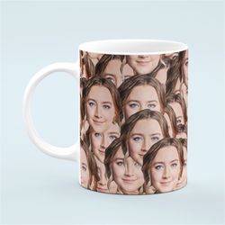 Saoirse Ronan Coffee Cup | Saoirse Ronan Lover Tea Mug | 11oz & 15oz Coffee Mug