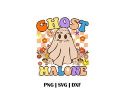Ghost Malone SVG Halloween Shirt SVG Funny Halloween Shirt SVG Ghost Shirt Svg Ghost Svg Halloween Svg Dxf Png Cricut Cu
