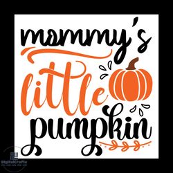 Mommy Little Pumpkin Svg, Thanksgiving Svg, Thankful Svg, Blessed Svg