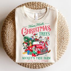 Tree Farm Mouse n Friends Christmas Png, Christmas Shirt png, Merry Christmas Png, Family Christmas