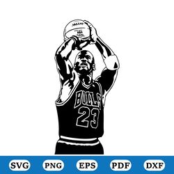23 Bulls NBA Basketball SVG, Sport Player Svg, Logo Svg, 23 Svg, Jump Svg, Basketball Svg, Jumpman Logo Svg, Nike Svg