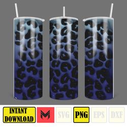 3D Inflated Sublimation Tumbler Design Download PNG, 20 Oz Digital Tumbler Wrap PNG , Instant Download (21)