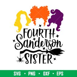 Fourth Sanderson Sister, Fourth Sanderson Sister Svg, Hocus Pocus Svg, Sanderson Sisters Svg,png,dxf,eps file