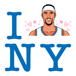 I Hart NY Knicks Basketball Svg Digital Download