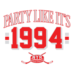 New York Hockey Party Like Its 1994 Svg Digital Download