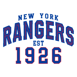 Vintage New York Rangers Hockey Svg