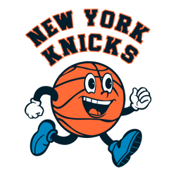 New York Knicks Basketball Running Svg Digital