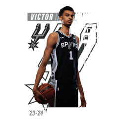 Victor Wembanyama San Antonio Spurs 2024 NBA Rookie Of The Year PNG