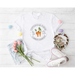 Cottontail Farms Shirt, Carrot Company Shirt, Easter Bunny Shirt, Easter Carrot Shirt, Easter Bunny Tail Shirt, Happy Ea