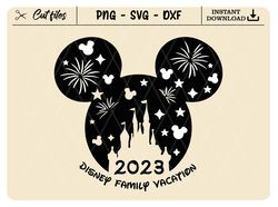 Mouse Family Vacation Svg, Family Trip Svg, Mickey And Friends Svg, Magical Kingdom Svg, Svg, Png Files For Cricut Subli