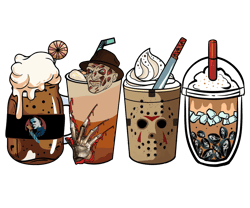 Halloween Coffee Png, Fall Coffee Halloween Png, Halloween Coffee Cup Png, Movie Coffee Halloween Png Digital Download