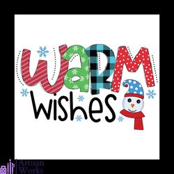 Warm Wishes Png, Christmas Png, Xmas Png, Warm Png, Christmas Gift Png