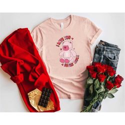 I Love You Beary Much Shirt, Valentine Love Shirt, Love Shirt, Couple Matching Shirt, Happy Valentines Day. Valentines D