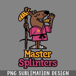 Master Splinters Pizza PNG Download