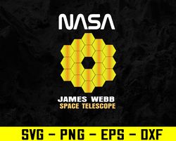 James Webb Space Telescope The JWST Exploration Svg, Eps, Png, Dxf, Digital Download