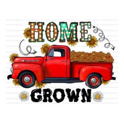 Home Grown Truck peanut Sublimation Design Png, peanut Png, peanut Png, Home Gown Png, Gown Png Files for Cricut, Home P