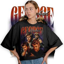 Limited GEORGE MICHAEL Vintage T-Shirt, Graphic Unisex T-shirt, Retro 90s Fans Homage T-shirt, Gift For Women and Men