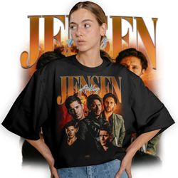 Limited Jensen Ackles Vintage T-Shirt, Graphic Unisex T-shirt, Retro 90s Jensen Ackles Fans Homage T-shirt, Gift For Wom