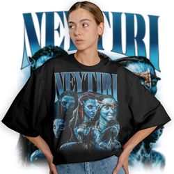 Limited Neytiri Vintage T-Shirt, Graphic Unisex T-shirt, Retro 90s Neytiri Fans Homage T-shirt, Gift For Women and Men