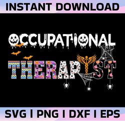 OT Occupational Therapy Png, Therapist Halloween OTA Png, Halloween Png Sublimation, OT Png Design File, Halloween Desig