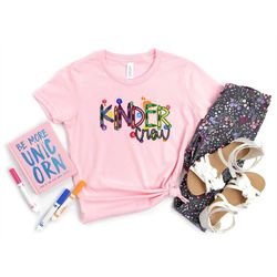 Kindergarten Crew Shirt, Hello Kindergarten Shirt, Kindergarten Shirt, Back To School Shirt, First Grade Shirt, Kinderga