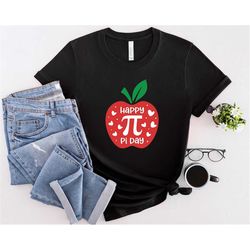 Apple Pi Day Shirt, Math Shirt, Math Teacher Shirt, Teacher Life Shirt, Math Lover Shirt, Cute Pi Day Shirt, Math Teache