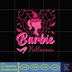 Barbie Halloween Svg, Come On Barbie Svg, Let'S Go Party Svg, Trick Or Treat, Spooky Barbie Svg, Barbie Movie 2023, Barb