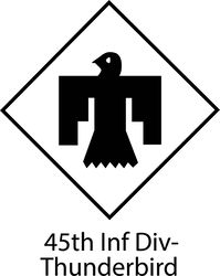 US ARMY 45th INFANTRY THUNDERBIRD DIVISIONS VECTOR SVG DXF EPS PNG JPG FILE