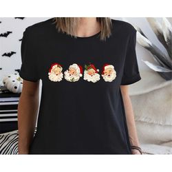 Santa Claus shirt, vintage Christmas t-shirt, funny christmas t-shirt, Christmas Gifts for her