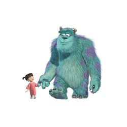 Sullivan and Boo Png, Disney Png, Monters Inc Png, Monster University Characters Png