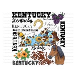 Kentucky Sublimation PNG, Kentucky Digital Downloads, Kentucky png, Instant Download,Sublimation Designs,Kentucky Map,Ho