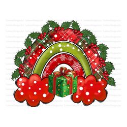 Christmas Rainbow Png, Rainbow, Christmas Png, Gift png, Christmas Tree, Christmas Sublimation,Digital Download,Sublimat