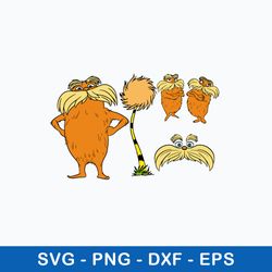 lorax i speak for the trees svg, lorax svg, dr seuss svg, png dxf eps file