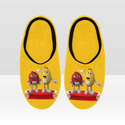 m and m's slippers