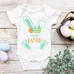 My First Easter svg, Baby Easter svg, Baby Onesie SVG, Baby Bunny svg, Bunny svg, Easter svg Files, Easter svg Kids, Eas