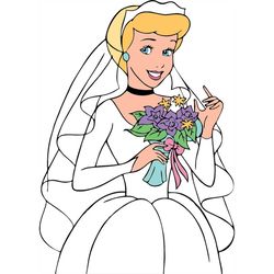 QualityPerfectionUS Digital Download - Cinderella Wedding - PNG, SVG File for Cricut, HTV, Instant Download