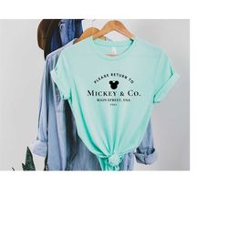 Return to Mickey & Co T-Shirt, Disneyworld shirt, Main Street USA, Disney Trip Shirt, 2023 shirt